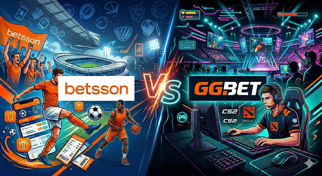 Betsson vs GGBET – Hvilket Casino er Bedre?