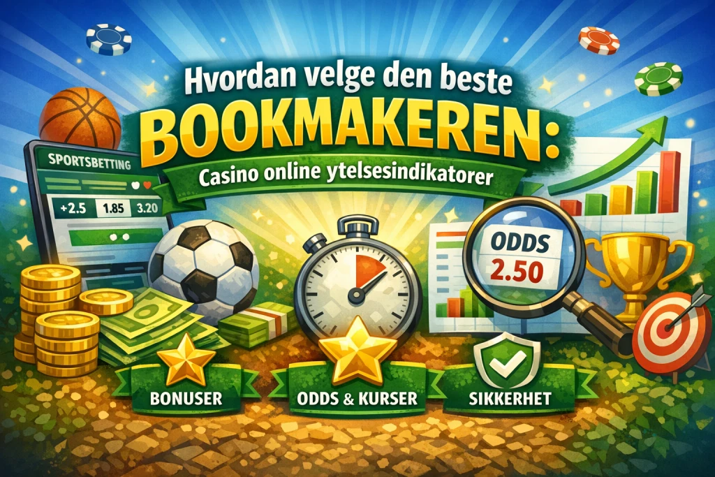 Hvordan velge den beste bookmakeren: casino online ytelsesindikatorer